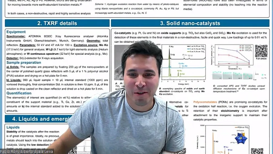 There is a conference you can't attend but you have a poster to present ???