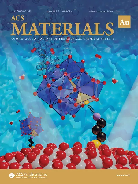 This cover art features light-drivenwater oxidation catalysis - our recent work published open access in ACS Materials A