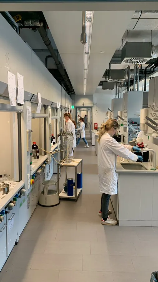 Today is the first day our chemistry studentsstart exploring inorganic syntheses within the framework of the 8-weeks lon