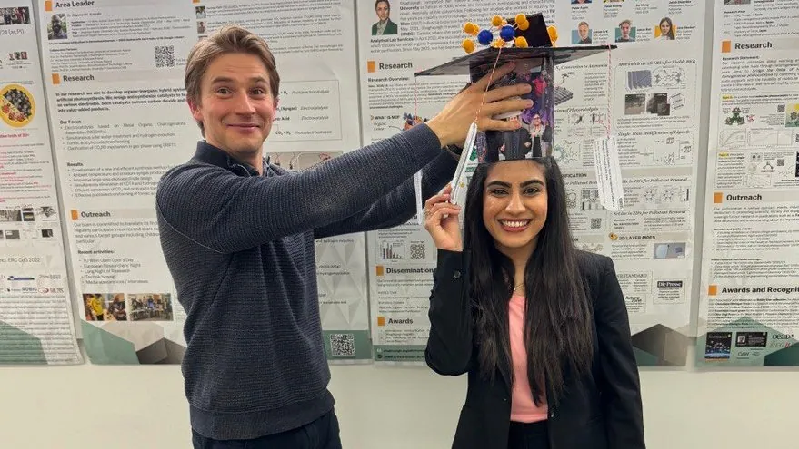 Samar Batool, my -funded PhD student has just defended her Thesis with great success