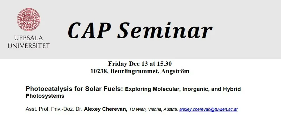 I am visiting Swedenfor the first time and will give two talks, one at on Friday, and another at on the following Monday